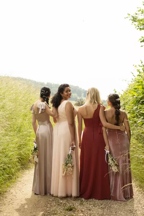 Ruby bridesmaid shop dresses